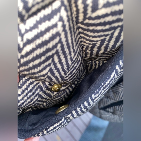 J. Crew Herringbone Quilted Vest Down & Waterfowl Fill Women’s Size XS EUC - Picture 10 of 16